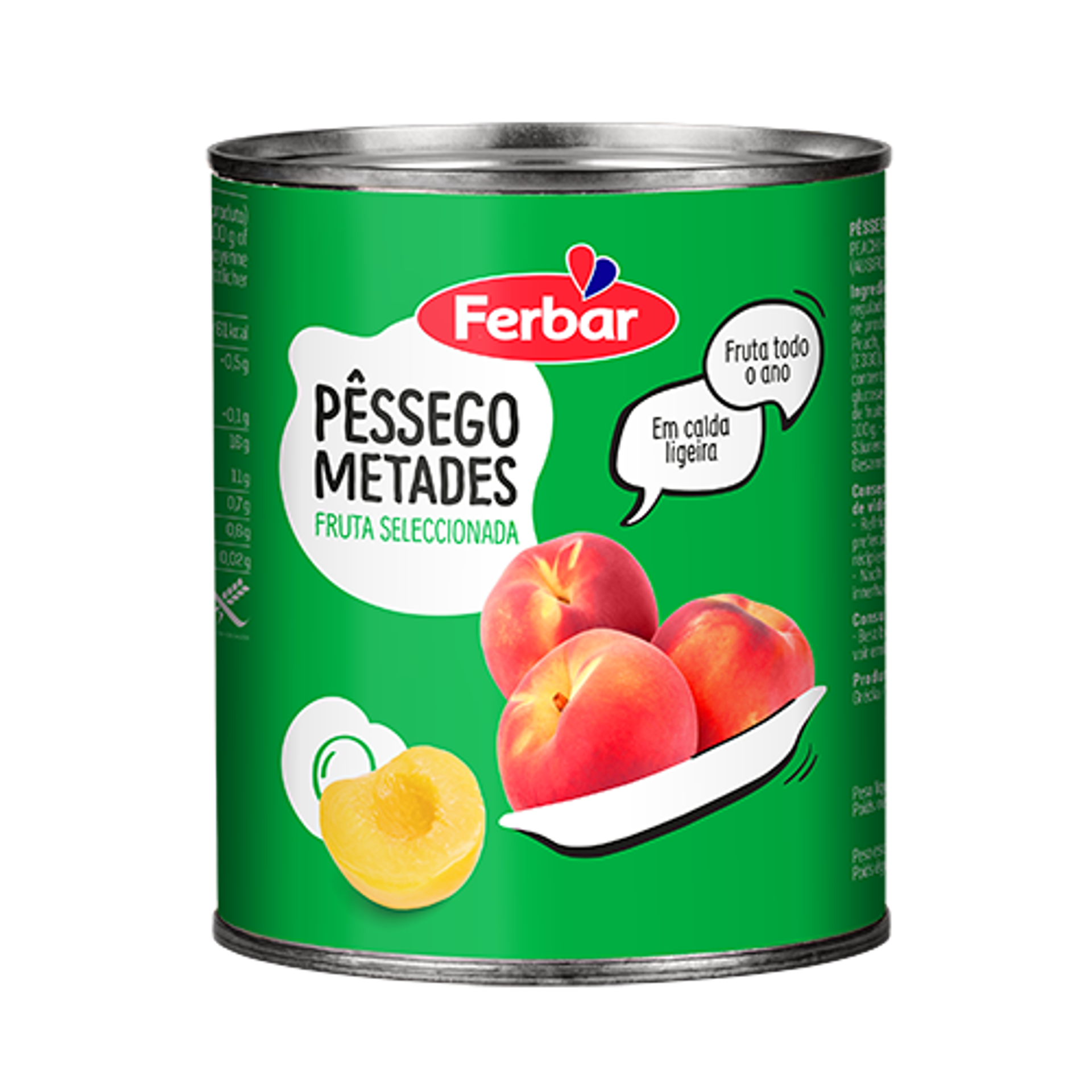 Imagem de Pêssego Metades